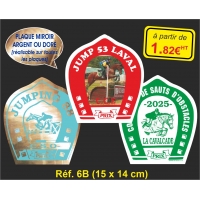 Plaque PVC Réf. 6B Plaque PVC Réf. 6B